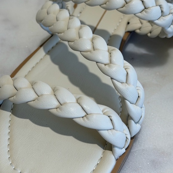 Dolce Vita Ivory Braided Sandals NIB size 9.5 - Picture 6 of 10